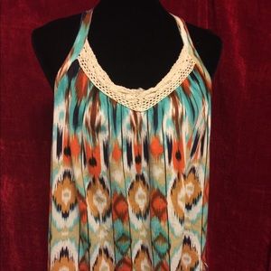 Aztec inspired tank top